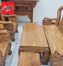 Bàn Ghế Salon Gỗ