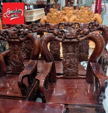 Bàn Ghế Salon Gỗ