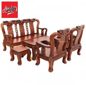 Bàn Ghế Salon Gỗ