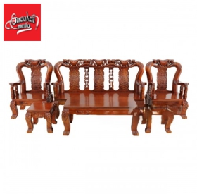 Bàn Ghế Salon Gỗ