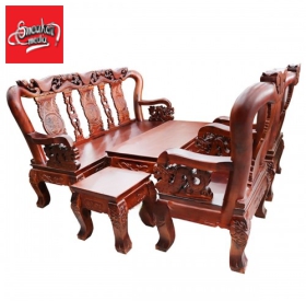 Bàn Ghế Salon Gỗ