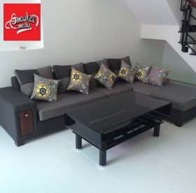 Sofa Màu Đen Xám 