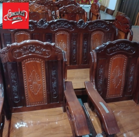 Bàn Ghế Salon Gỗ
