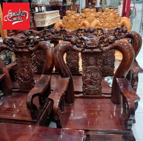 Bàn Ghế Salon Gỗ