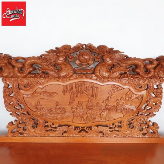 Bàn Ghế Salon Gỗ