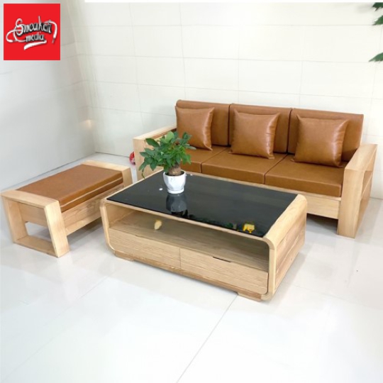 Bàn Ghế Salon Gỗ