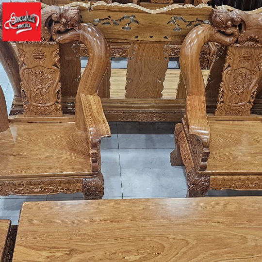 Bàn Ghế Salon Gỗ
