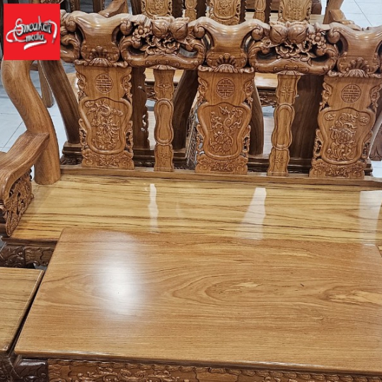Bàn Ghế Salon Gỗ